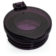 Champagne Flute Replacement Lids | (Clear, Purple & Black) - Ready Sip