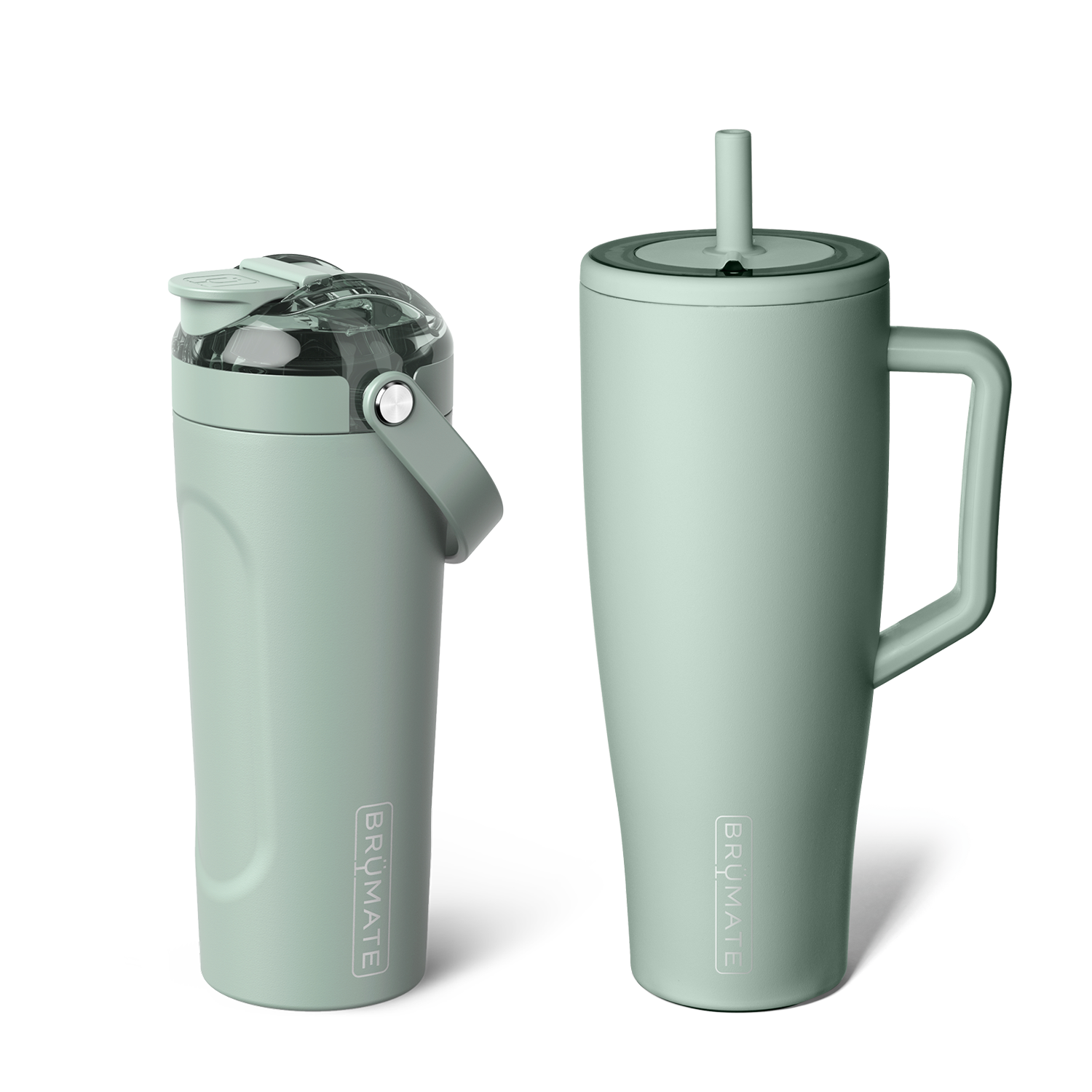 Shake + Glow Bundle | Sage | 40oz/25oz - Bright Clean