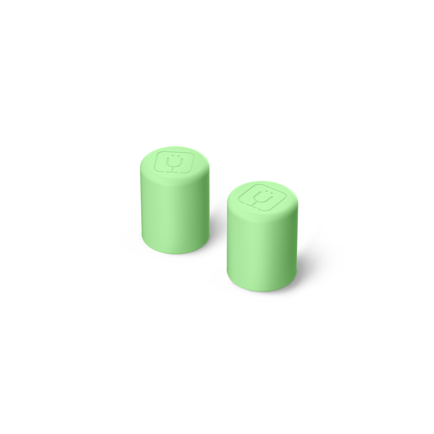 Magnetic Straw Cover | Kiwi | 2-Pack - Clean Seal