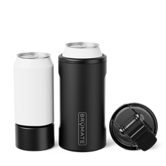 Hopsulator Trio | Matte Black | 12/16oz Standard Cans - Bright Clean