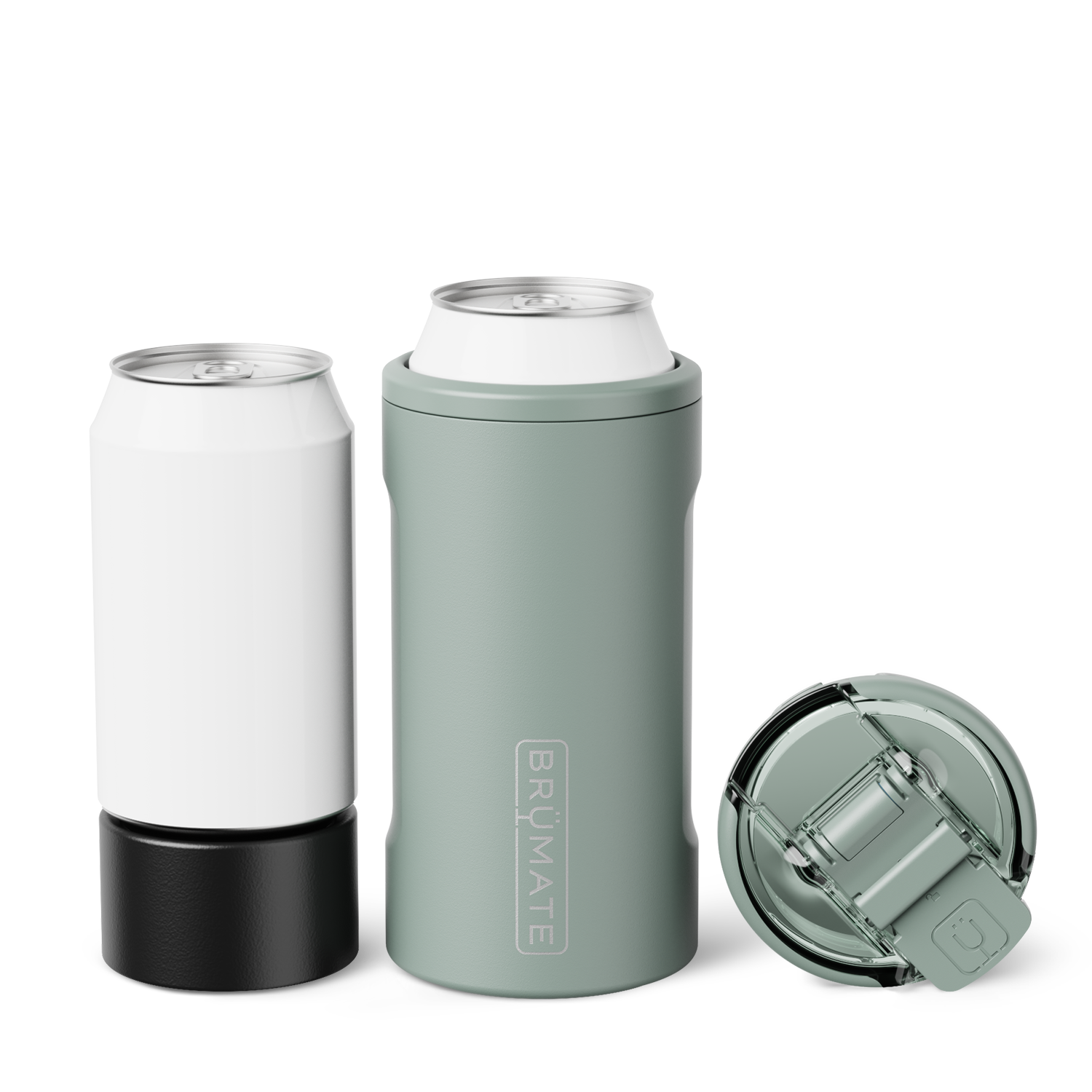 Hopsulator Trio | Sage | 12/16oz Standard Cans - Deep Clean