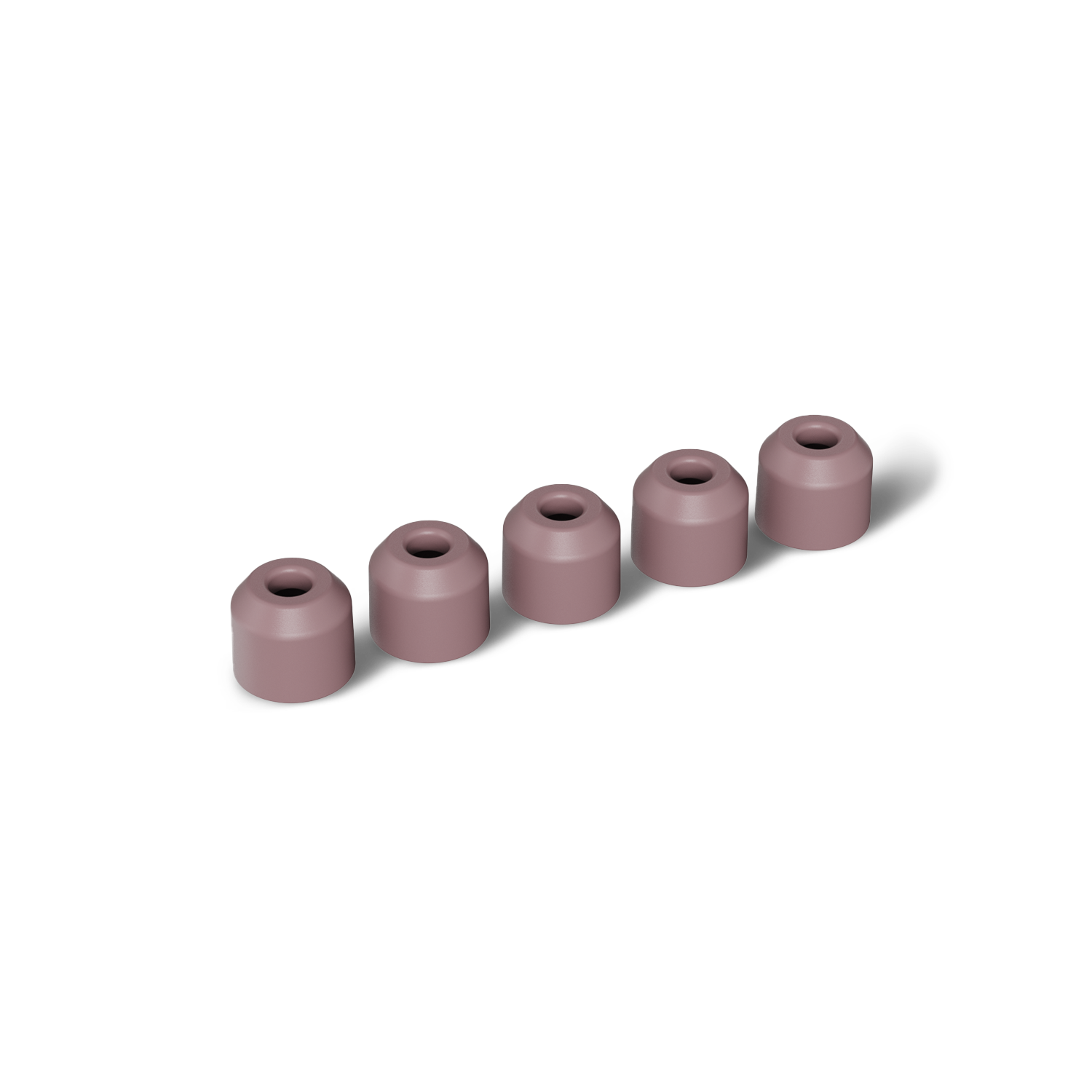 Paragon Replacement Mouth Piece - Rose Taupe (Pack of 5) - Easy Fit