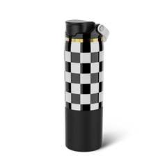 Rise 25oz | Black & White Checker - Easy Refresh