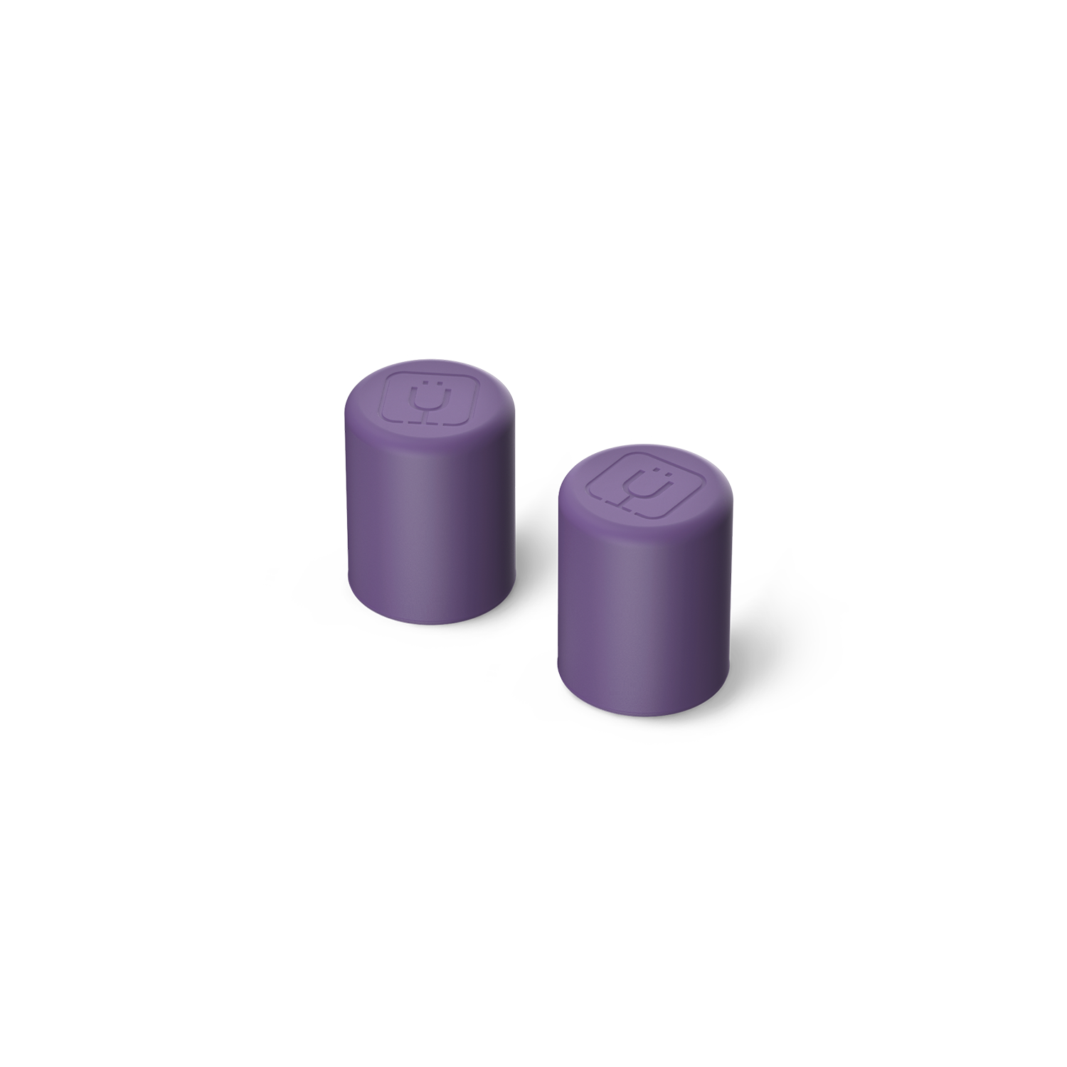 Magnetic Straw Cover | Dark Aura | 2-Pack - Travel Ready