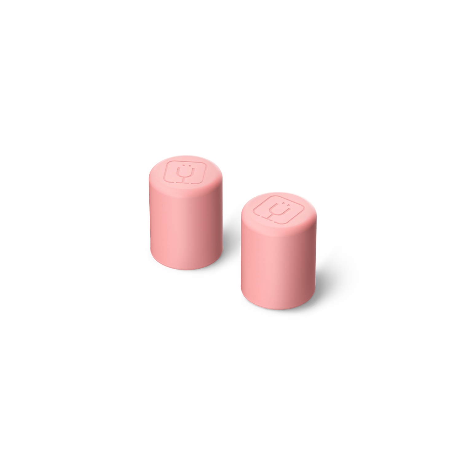 Magnetic Straw Cover | Guava | 2-Pack - Travel Ready