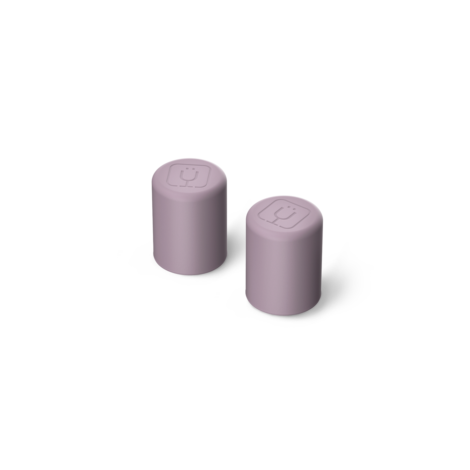 Magnetic Straw Cover | Lilac Dusk | 2-Pack - Travel Ready
