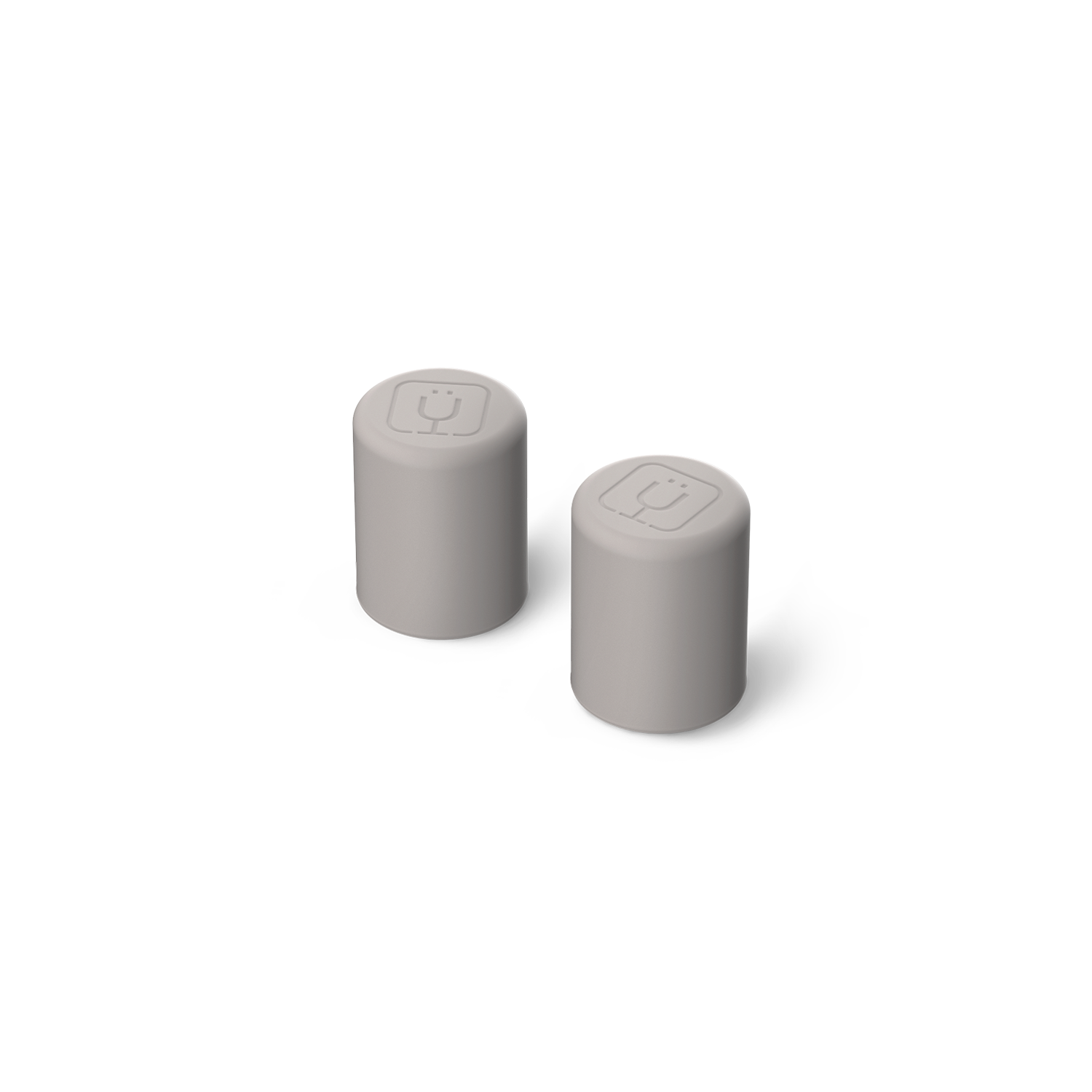 Magnetic Straw Cover | Mocha | 2-Pack - Easy Fit