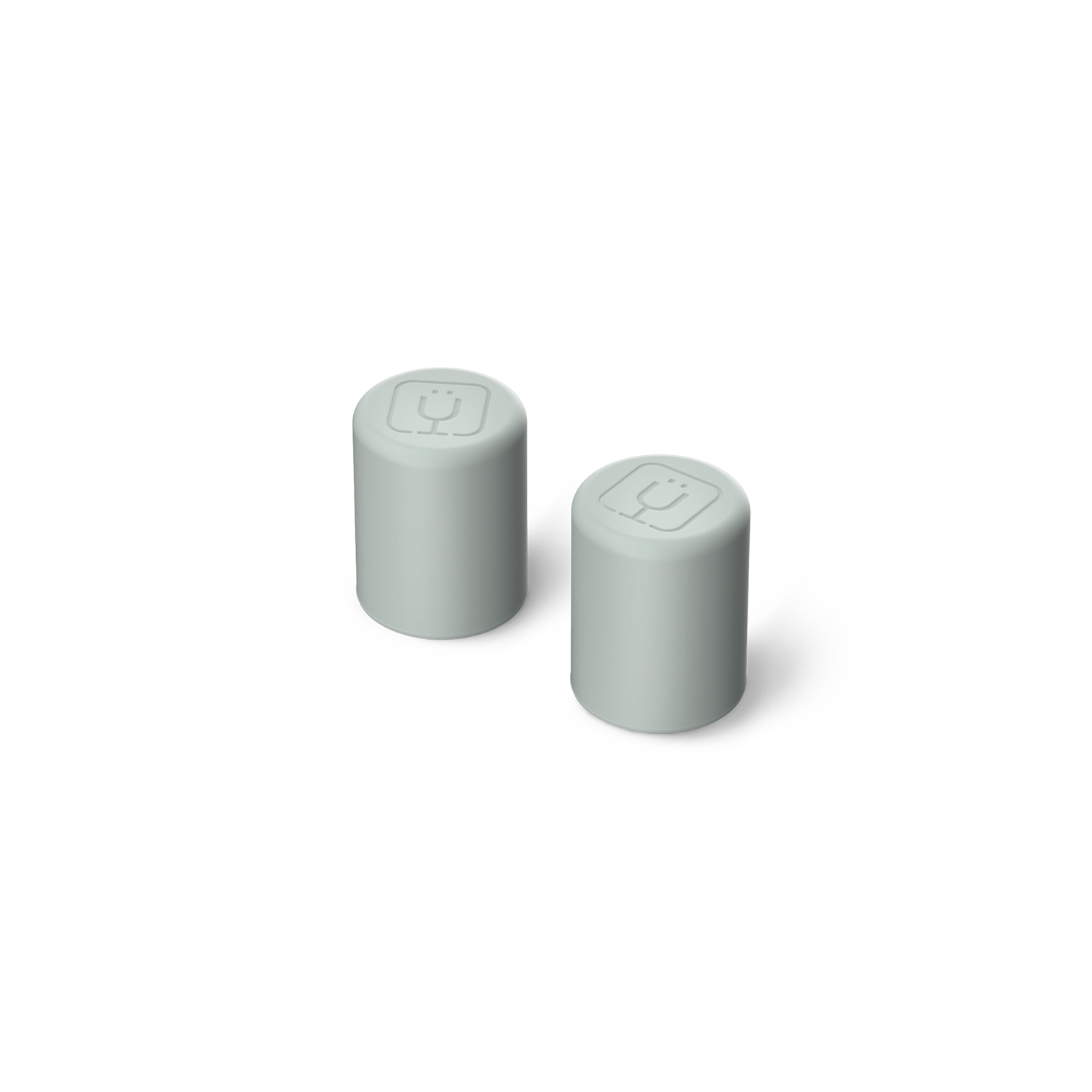 Magnetic Straw Cover | Sage | 2-Pack - Clean Seal